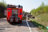 Feuerwehr Stuttgart Stammheim - Verkehrsunfall - B27a - 06- Fotos beckerpics.de